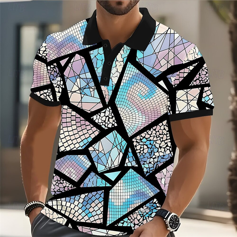 Street Fashion Men 2025 - 2025 camisa polo masculina camisa de
