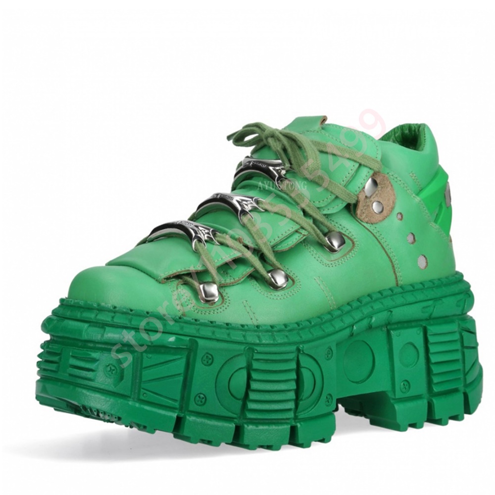 Botas curtas punk rebite y2k d - Street Fashion Y2K avaliação e preço