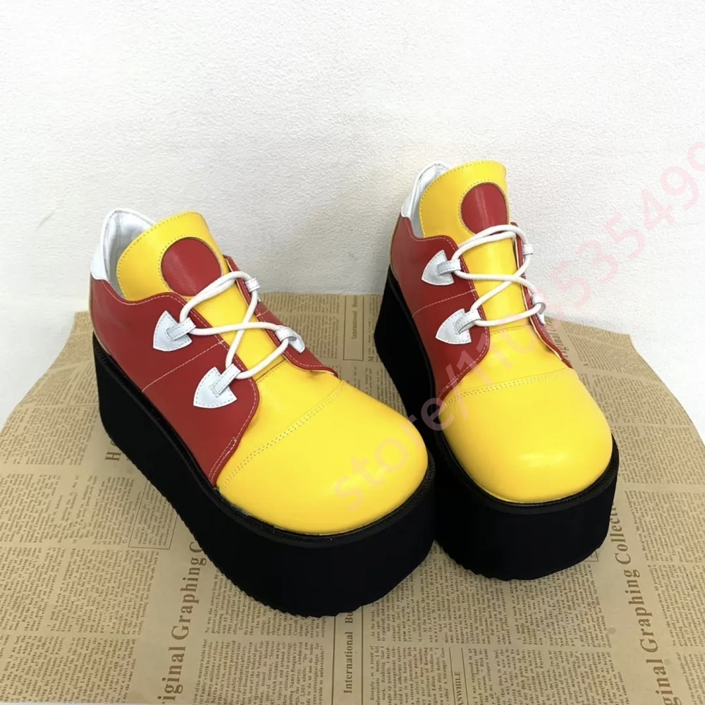 Tênis Plataforma Color Block F - Street Fashion Y2K avaliação e preço