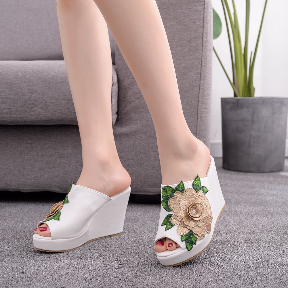 Sandálias femininas com plataf - Queen Street Fashion avaliação e preço