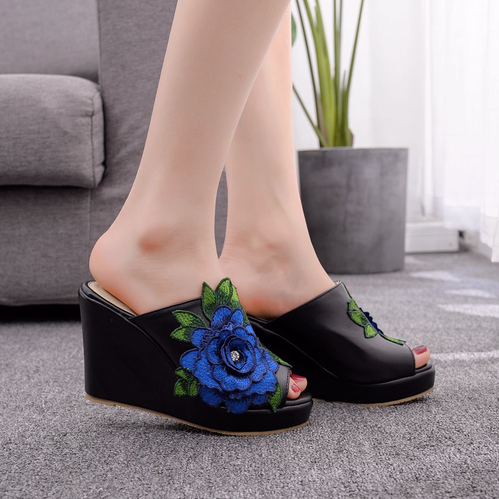 Sandálias femininas com plataf - Queen Street Fashion avaliação e preço