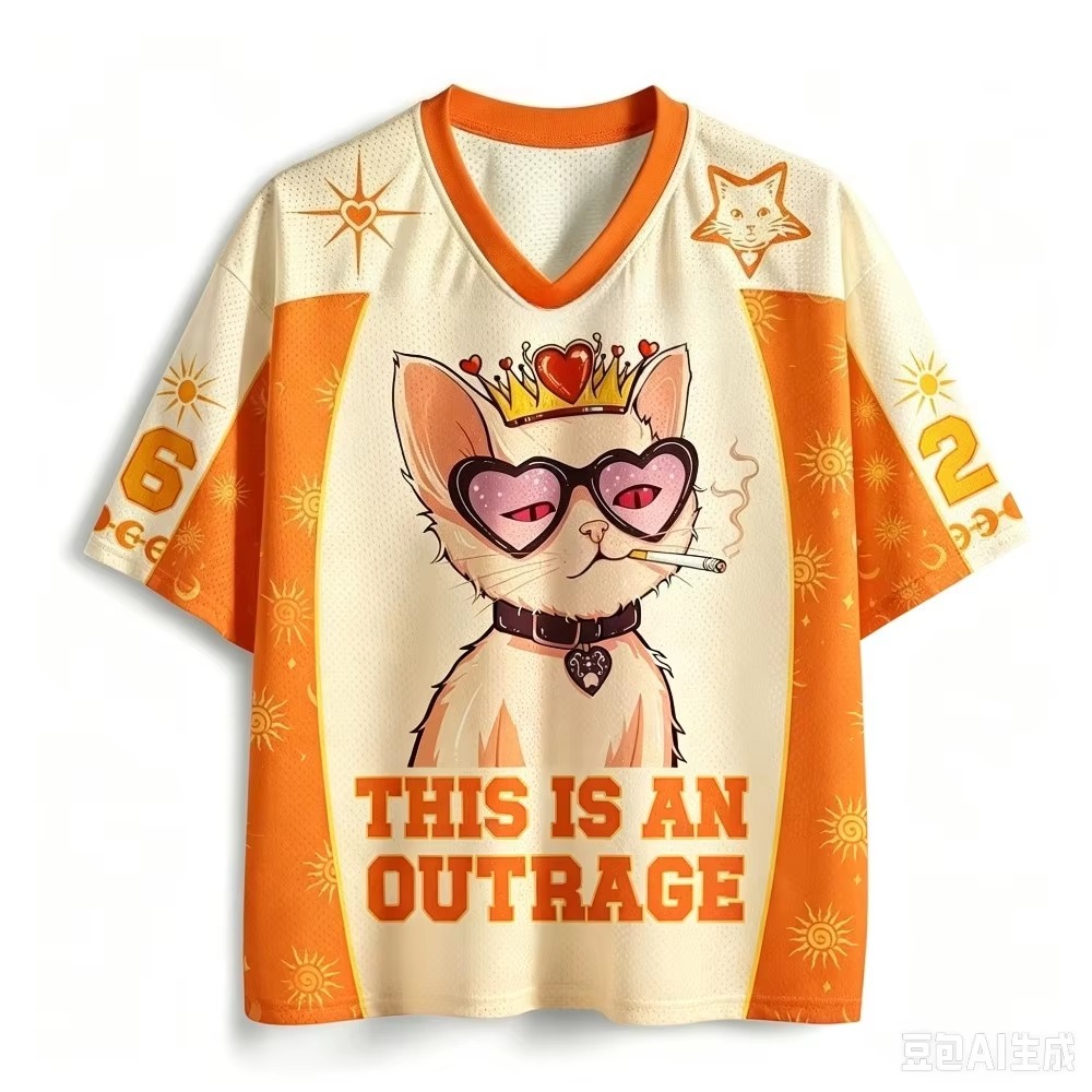 Camiseta com Estampa de Gato R - Queen Street Fashion avaliação e preço